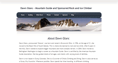 Desktop Screenshot of dawnglanc.com